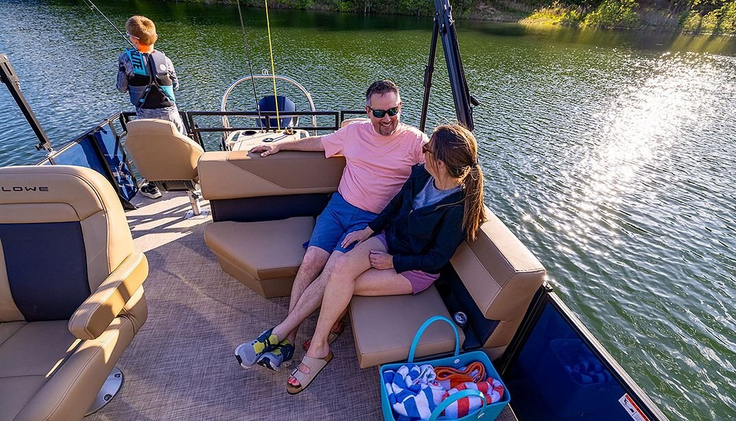 2026 Lowe Boats LF 232 Tan Upholstery with Monochrome Accents