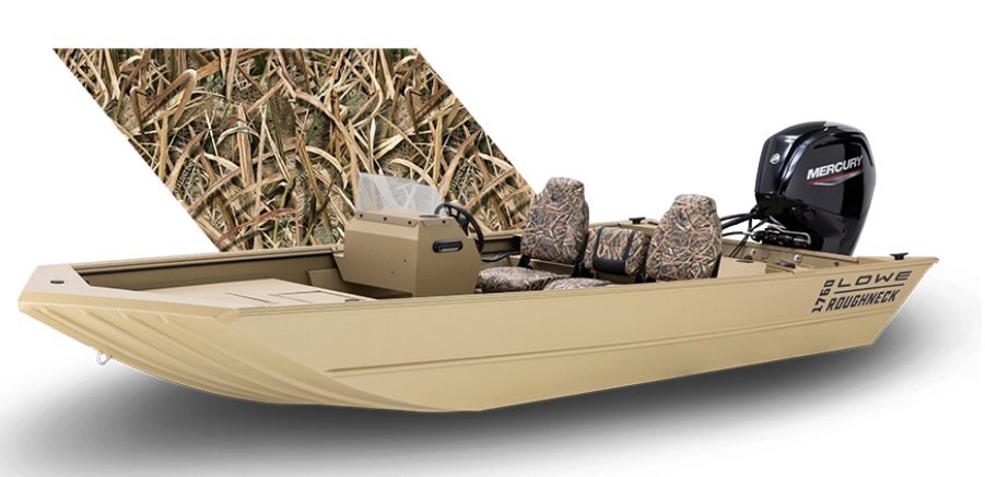 2026 Lowe Boats RX 1760 SC Camouflage Mossy Oak® Shadow Grass Blades
