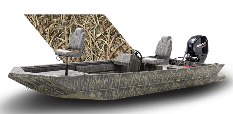 2026 Lowe Boats RX 1860 Rambler Camouflage Mossy Oak® Shadow Grass Blades