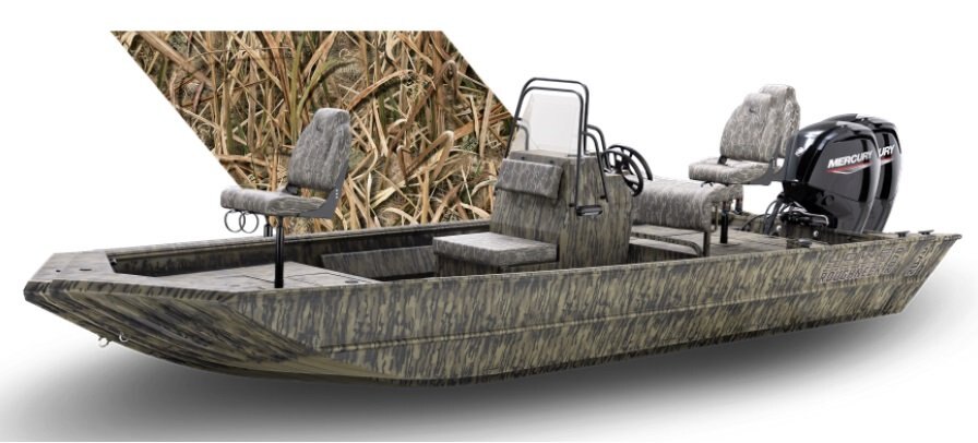 2026 Lowe Boats RX 2070 CC Camouflage Mossy Oak® Shadow Grass Blades