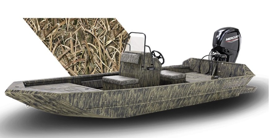 2026 Lowe Boats RX 1860 Tunnel Jet Camouflage Mossy Oak® Shadow Grass Blades