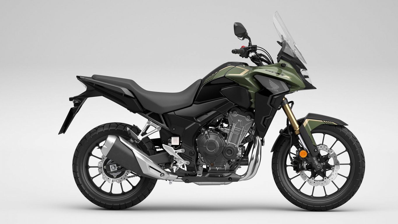 2022 Honda CB500X Pearl Organic Green