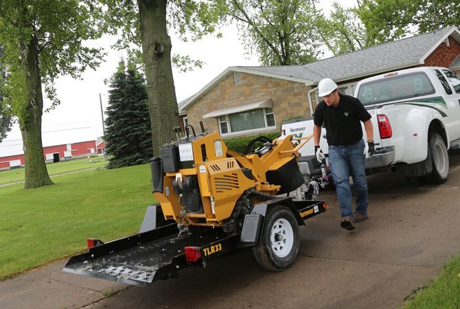 Vermeer TLR33 TRAILER