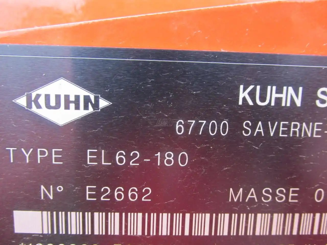  Kuhn EL62 180