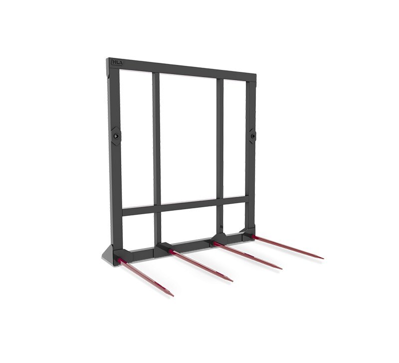 HLA Four Prong Bale Spear w/ Rigid Frame