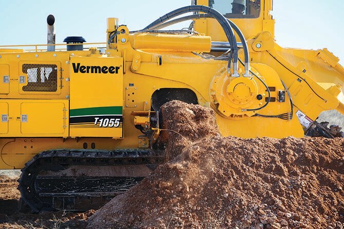 Vermeer T1055III PIPELINE TRENCHER