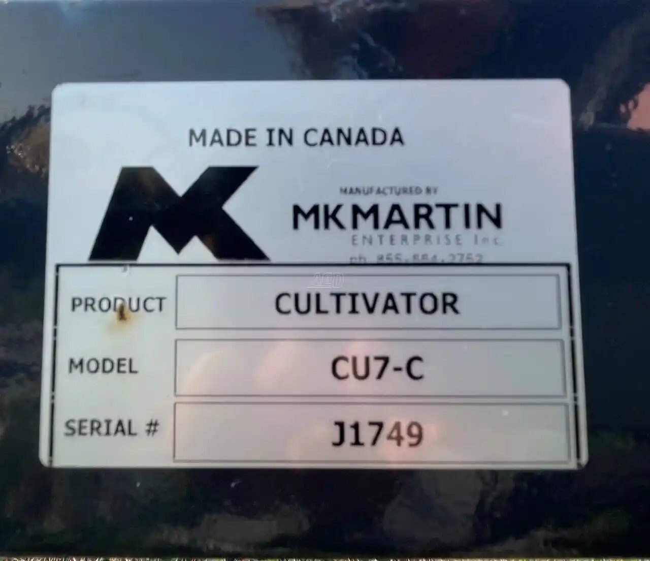 2023 MK Martin CU 7
