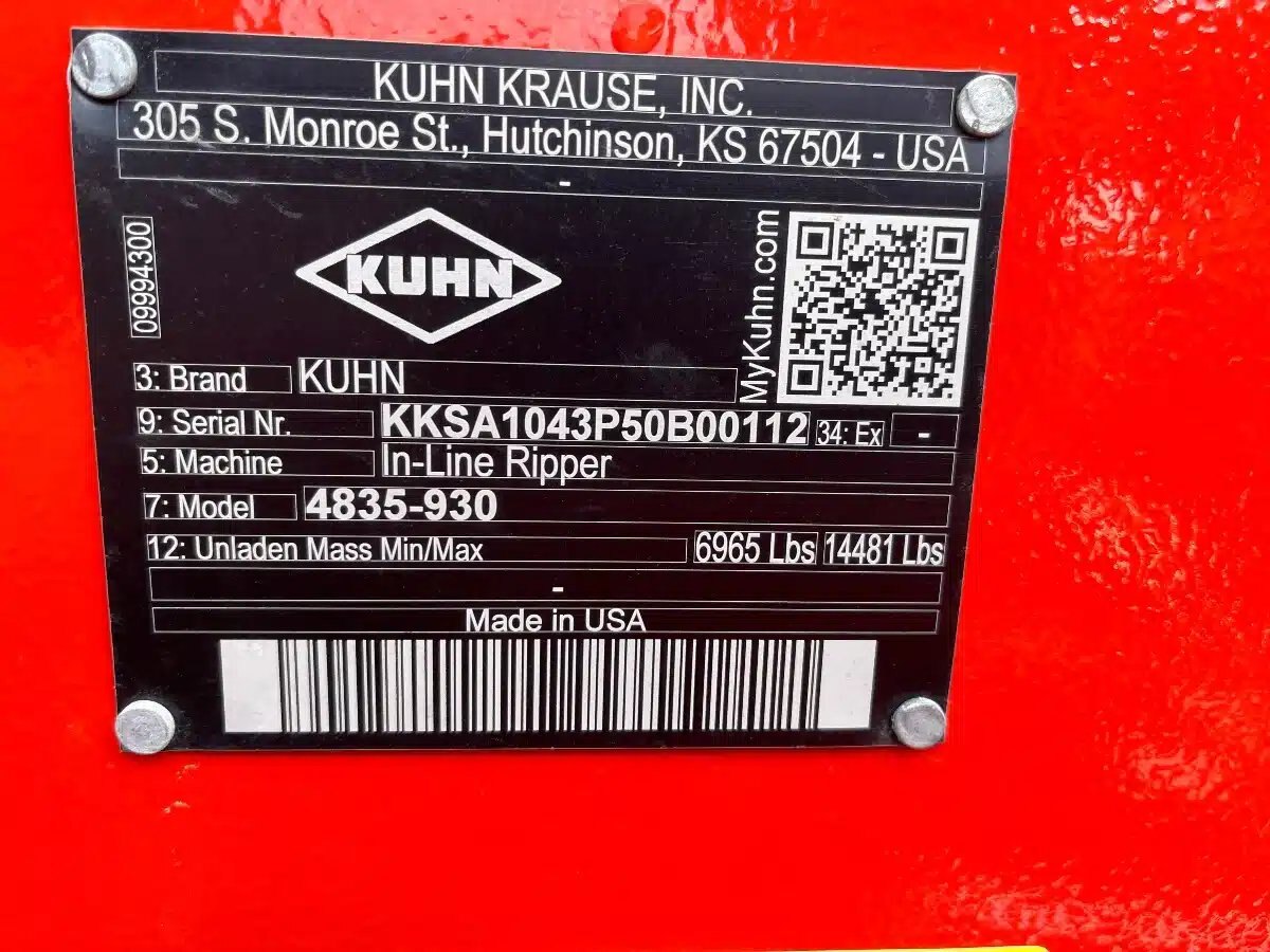 2024 Kuhn 4835 930