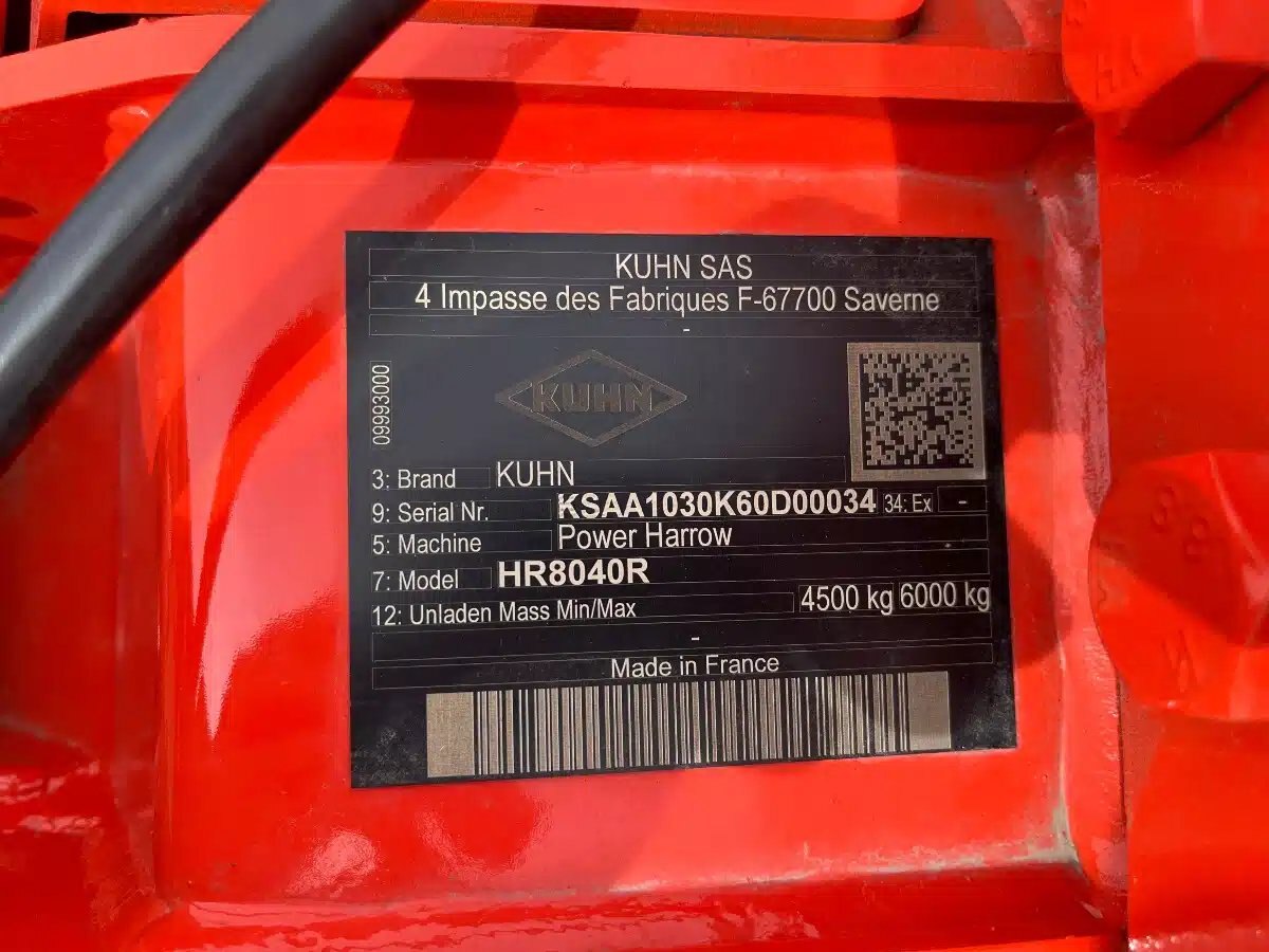 2024 Kuhn HR8040R