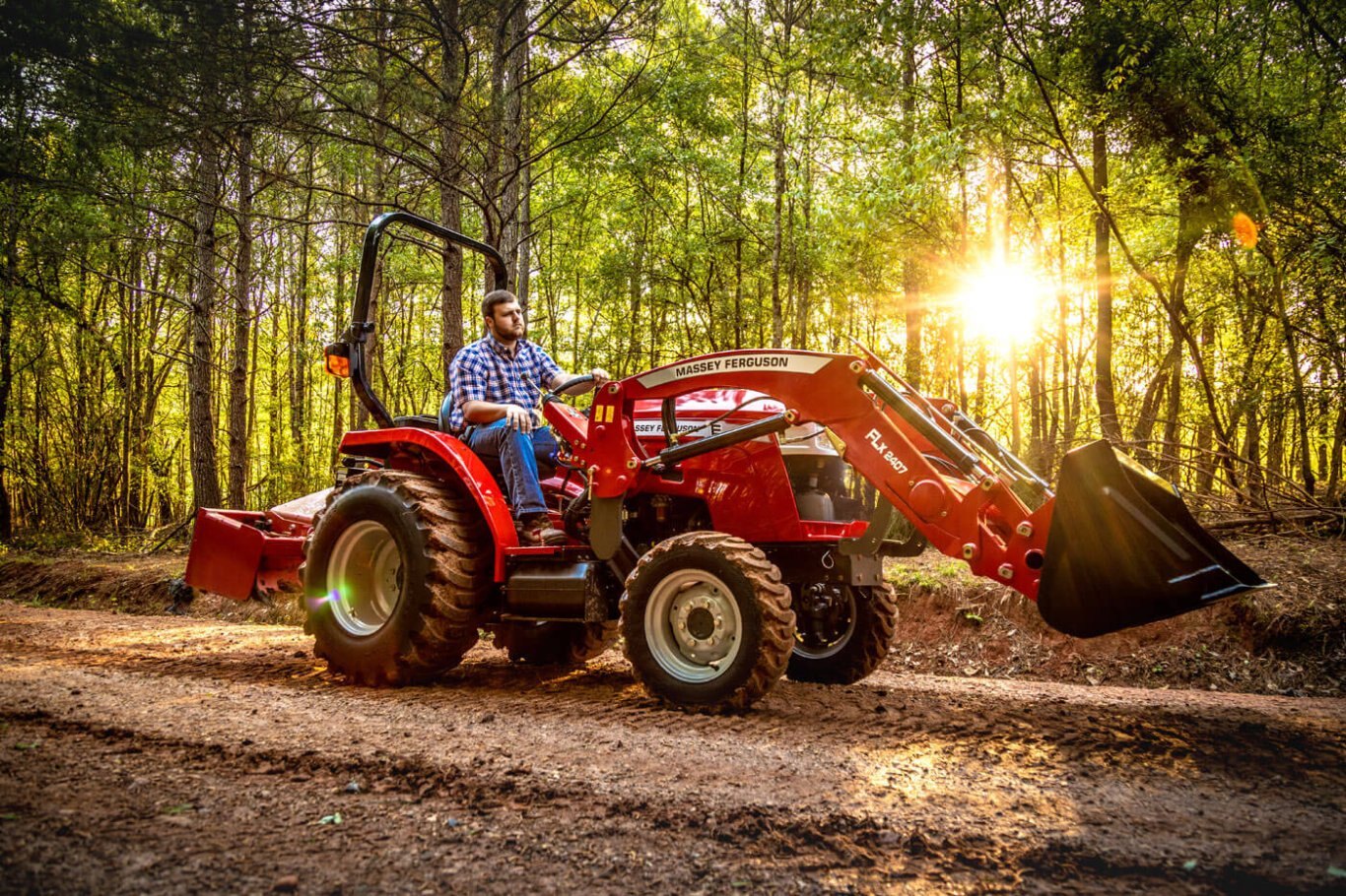Massey Ferguson MF 1800 E Compact Tractor