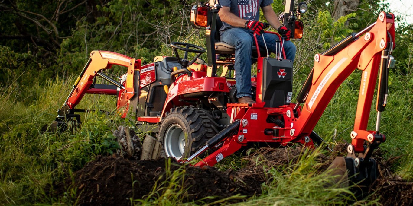 Massey Ferguson MF Compact Loaders and Backhoes