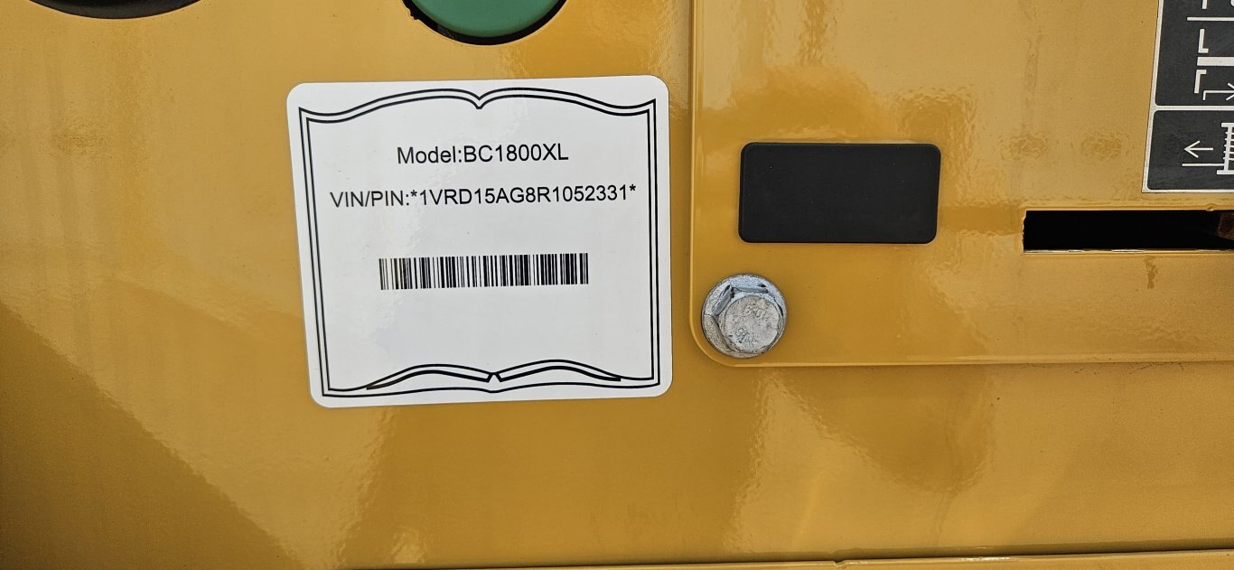 Vermeer BC1800XL GAS BRUSH CHIPPER