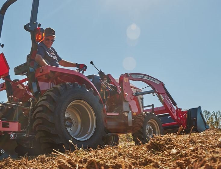 Massey Ferguson MF E Series 1E and 2E Compact Tractors