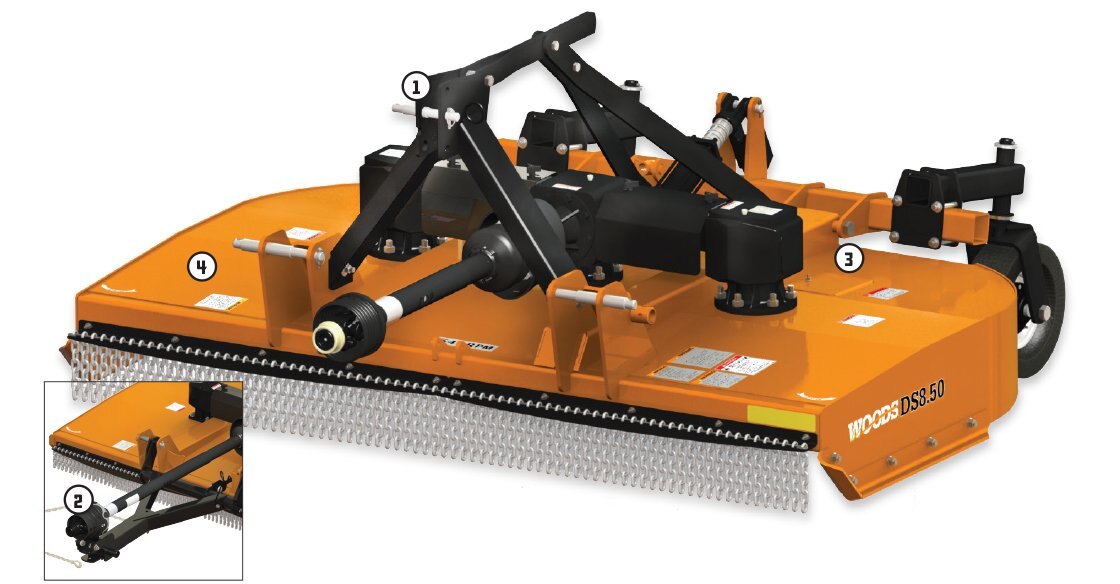 Massey Ferguson MDS8.30 Dual Spindle Cutters