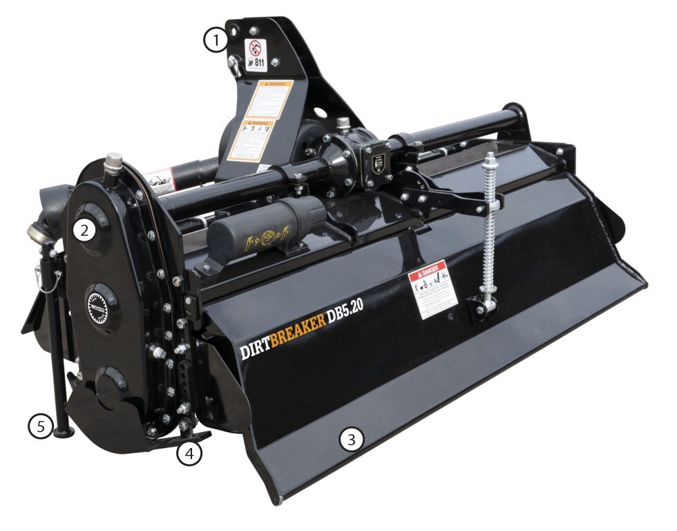 Massey Ferguson DB6.20 Rotary Tillers