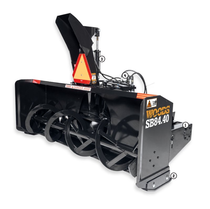 Massey Ferguson SB94.40 Snow Blowers