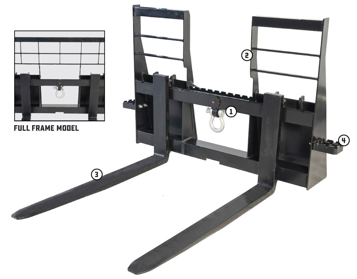 Massey Ferguson PF4448S2 Pallet Forks