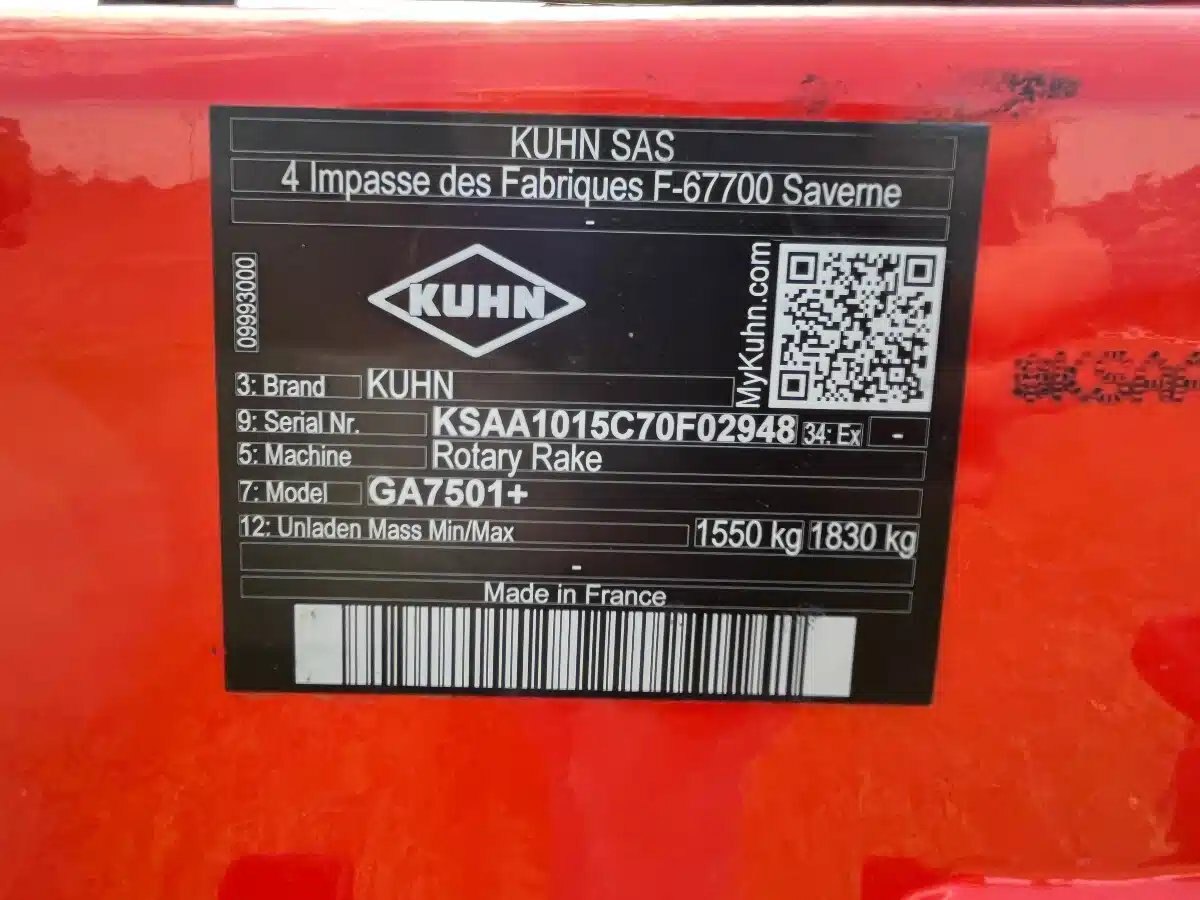 2024 Kuhn GA7501+