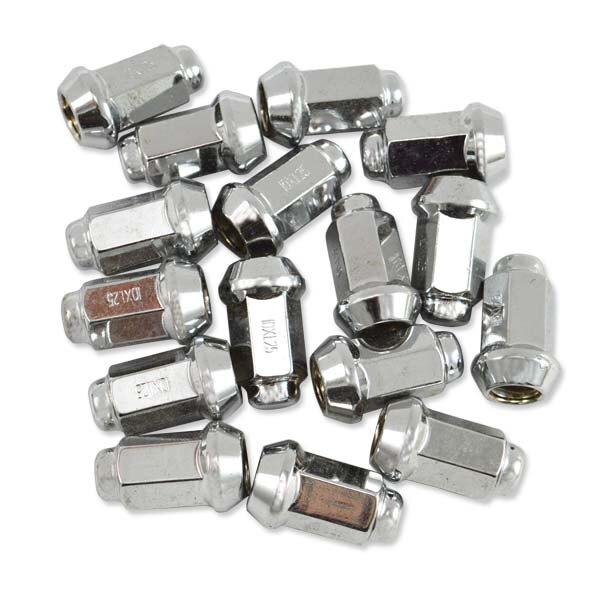 CARLISLE CHROME LUG NUTS 16PK