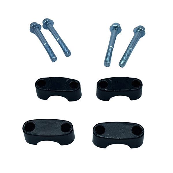 MOGO PARTS HANDLEBAR CLAMPS (SET WITH BOLTS), FITS STANDARD 7/8" BARS (12 0404)