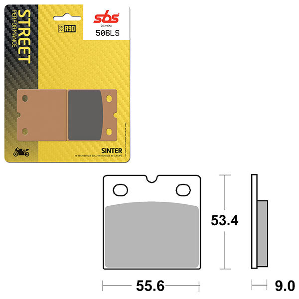 SBS PERFORMANCE LS SINTER BRAKE PAD (6260506108)