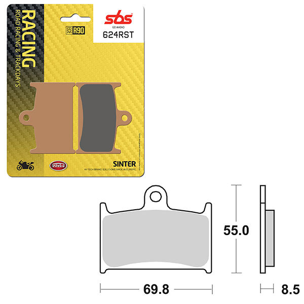 SBS ROAD RACING & TRACKDAYS SINTER BRAKE PAD (6470624108)