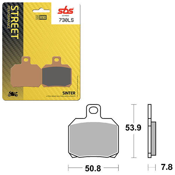 SBS PERFORMANCE LS SINTER BRAKE PAD (6260730108)