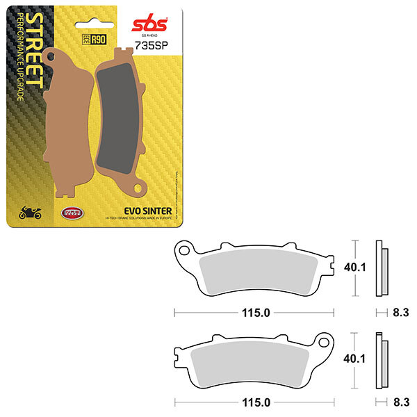 SBS SP EVO SINTER BRAKE PAD (6390735108)