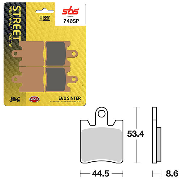 SBS SP EVO SINTER BRAKE PAD (6390740108)