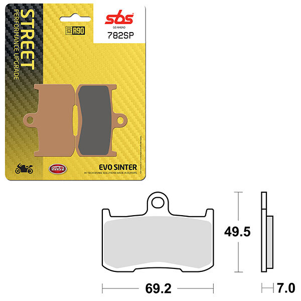 SBS SP EVO SINTER BRAKE PAD (6390782108)