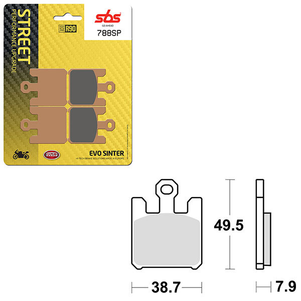 SBS SP EVO SINTER BRAKE PAD (6390788108)