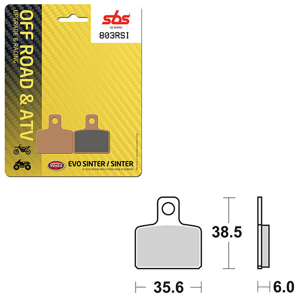 SBS EVO SINTER BRAKE PAD (6280803108)