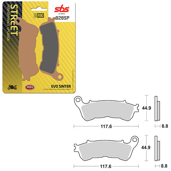 SBS SP EVO SINTER BRAKE PAD (6390828108)