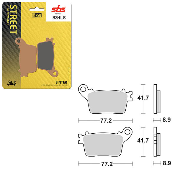 SBS PERFORMANCE LS SINTER BRAKE PAD (6260834108)