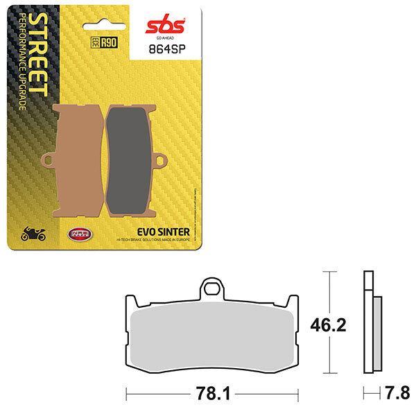 SBS SP EVO SINTER BRAKE PAD (6390864108)