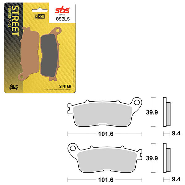 SBS PERFORMANCE LS SINTER BRAKE PAD (6260892108)