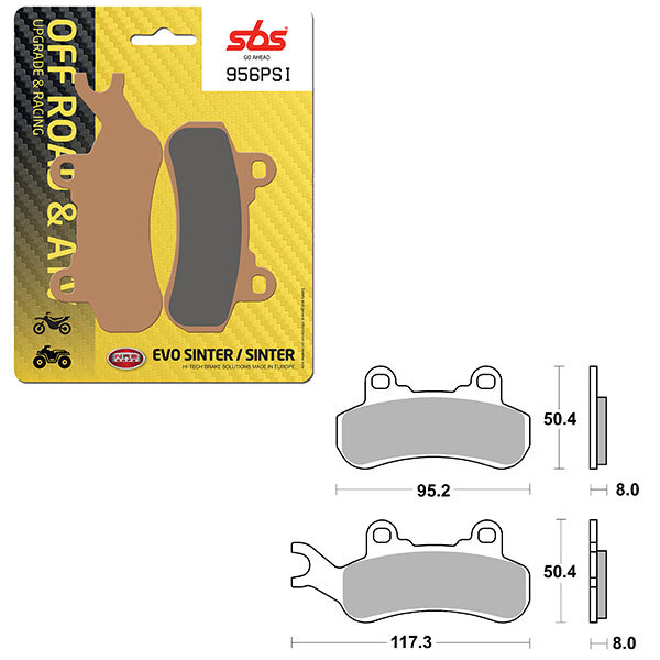 SBS EVO SINTER BRAKE PAD (6450956108)