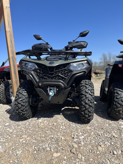 2025 CFMOTO CFORCE 400 TOURING Hunter Green