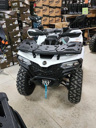 2025 CFMOTO CFORCE 500 Pearl White