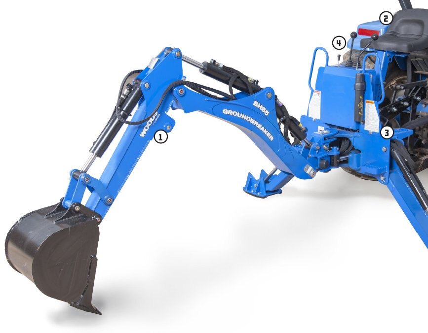 Massey Ferguson BH85 Groundbreaker® Backhoes