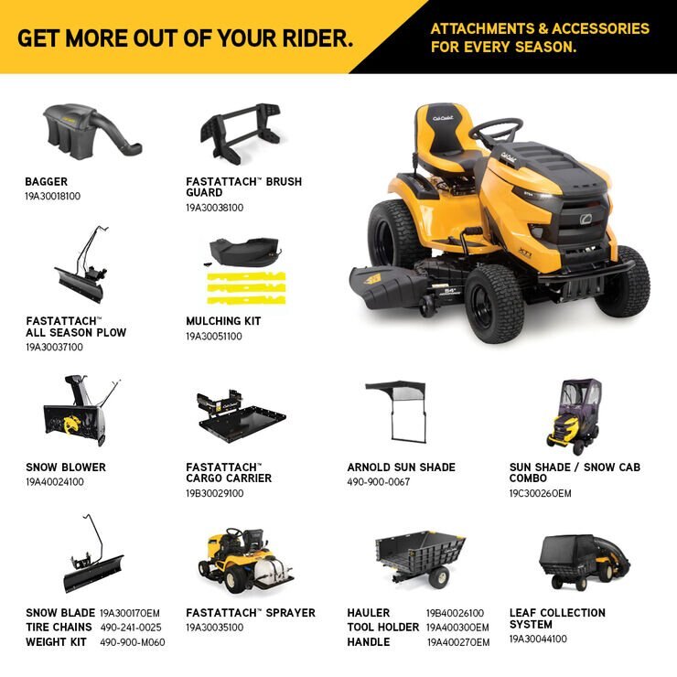 Cub Cadet XT1 ST54 FAB