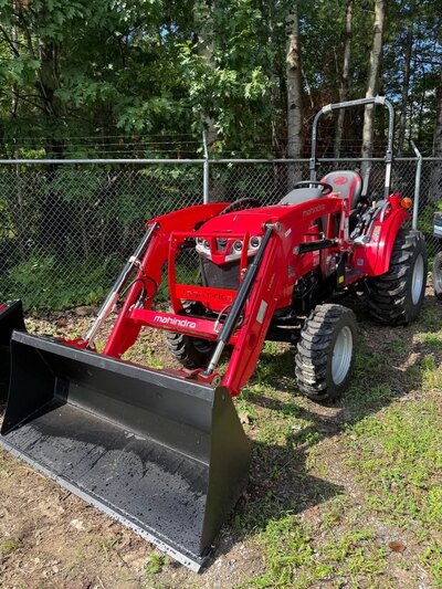 Mahindra 1635 HST Open Station with Loader - Shuttle Shift