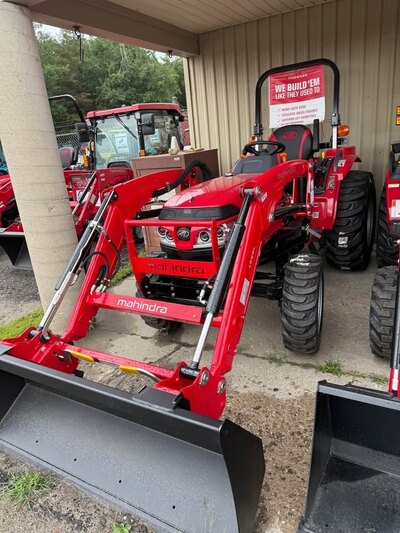 Mahindra 1626 Shuttle Open Station with Loader