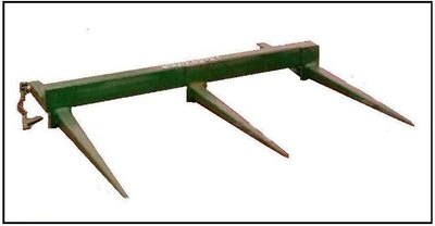 Kirchner Bucket Mount Square Bale Forks