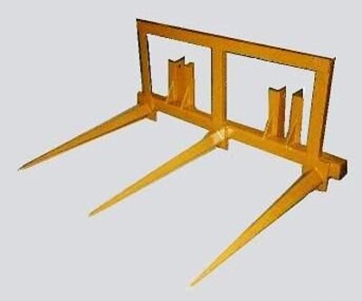 Kirchner Loader Mount Square Bale Forks