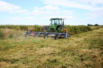 Loftness Center Discharge Windrower