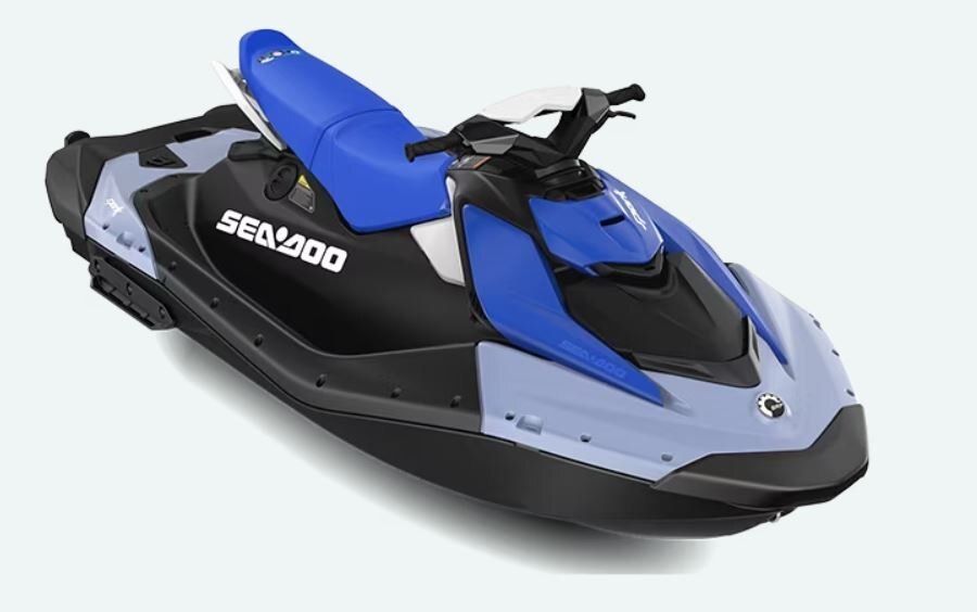 2024 Sea-Doo Spark for 3 dazzling-blue/deep-black