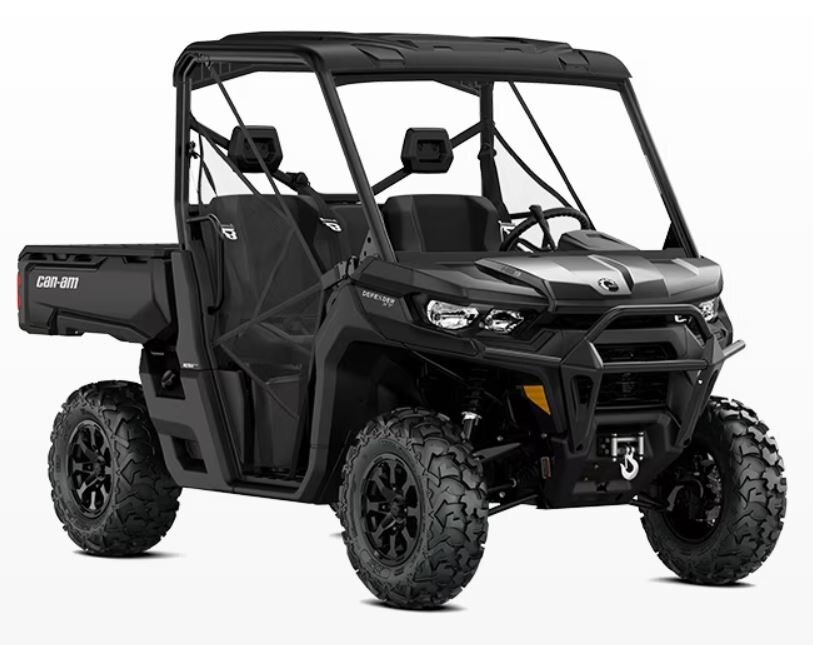 2024 Can-Am DEFENDER XT 82 hp (69 lb-ft torque) Rotax HD10 V-twin engine Timeless Black