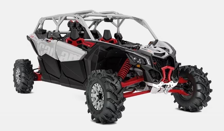 2024 Can-Am MAVERICK X3 MAX X MR TURBO RR hyper-silver-legion-red