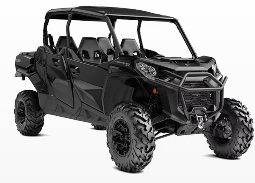 2024 Can-Am COMMANDER MAX XT 1000R triple-black